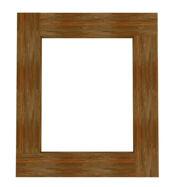 Old wood frame — Stock Photo, Image