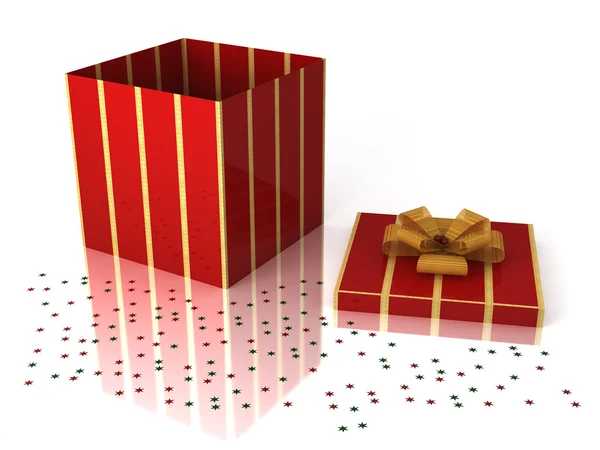 크리스마스 선물 상자 — 스톡 사진