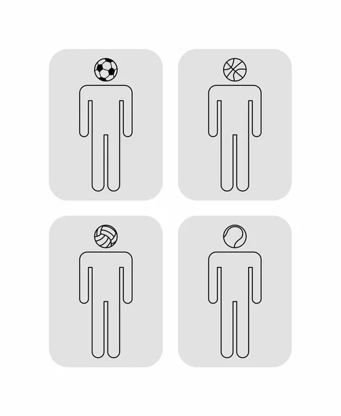 Symboles SportG-1 — Image vectorielle