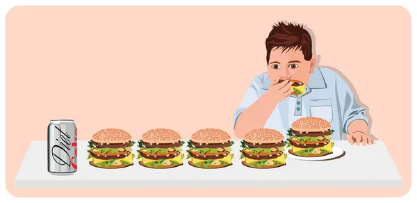 Stock vector Fat_boy_humor