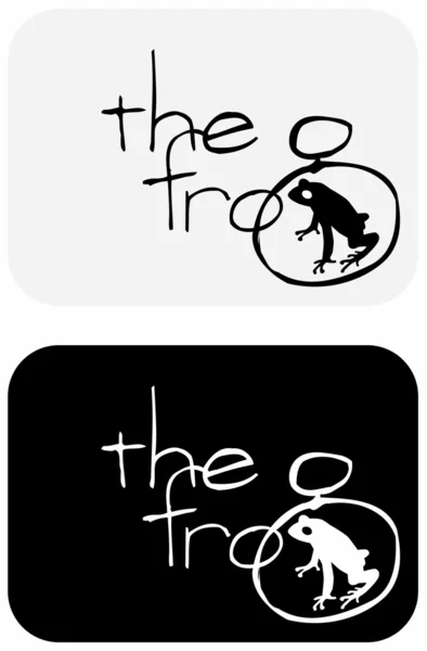 The_frog_4 — Stockvector