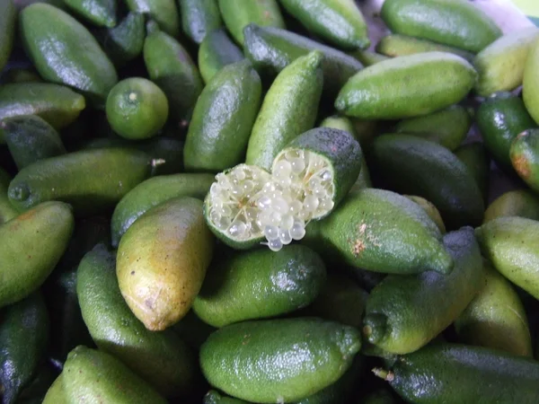 Fingerling Limes — Stock Photo, Image