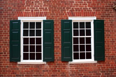 Colonial Windows clipart