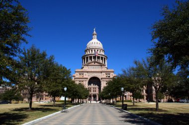 Texas State Capitol Building Entrance clipart