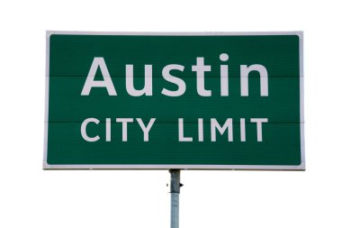 Austin City Limit Sign clipart