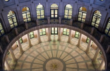 State Capitol Building at Night clipart