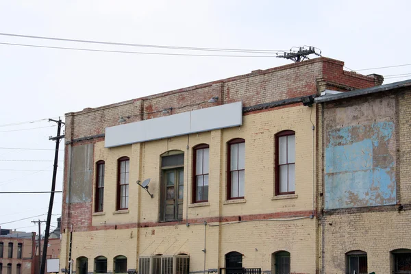 Stock image Old Building with Copy Space on Sign