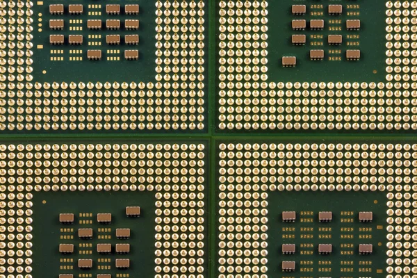 Processadores informáticos — Fotografia de Stock