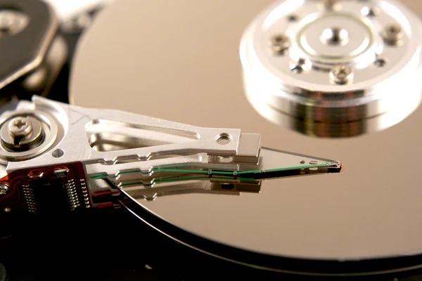 Otevřít počítač pevný disk — Stock fotografie
