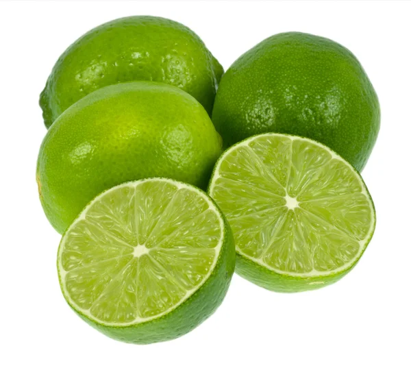 Gröna limefrukter — Stockfoto