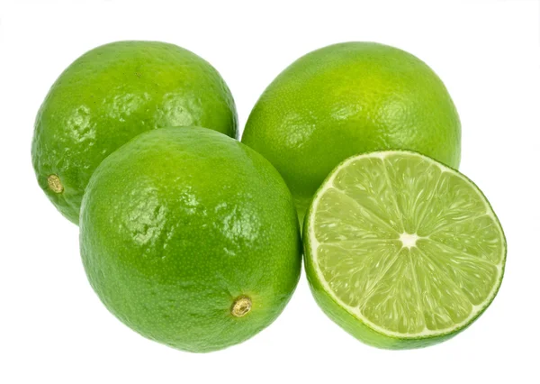 Gröna limefrukter — Stockfoto