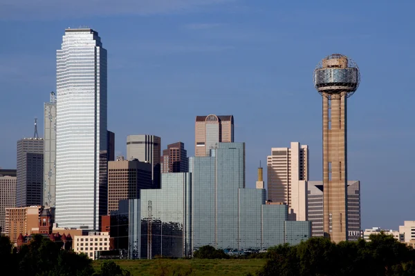 Skyline von Dallas — Stockfoto