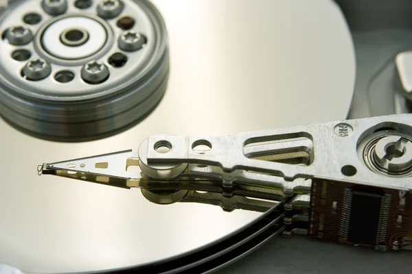 Açılan bilgisayar sabit disk — Stok fotoğraf