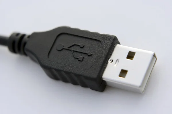 Wtyczkę kabla USB — Zdjęcie stockowe