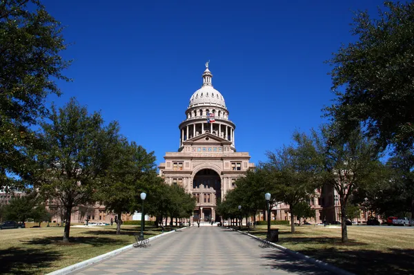 Texas state capitol gebouw ingang — Stockfoto