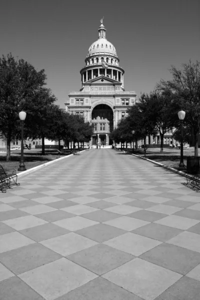 Entrée du bâtiment du Capitole du Texas — Photo
