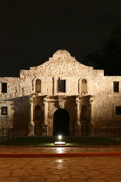 Alamo w nocy — Zdjęcie stockowe