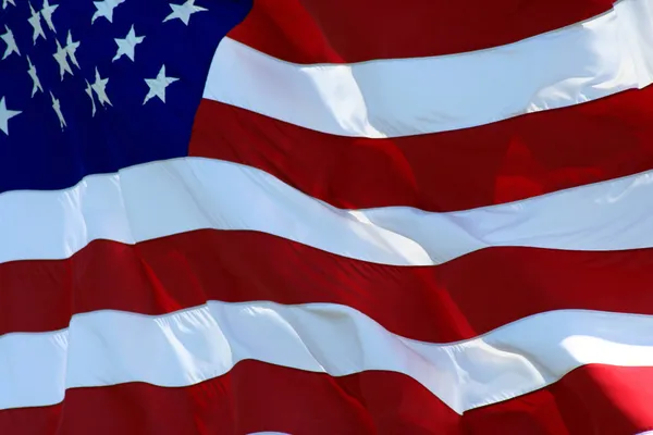 Bandera americana — Foto de Stock