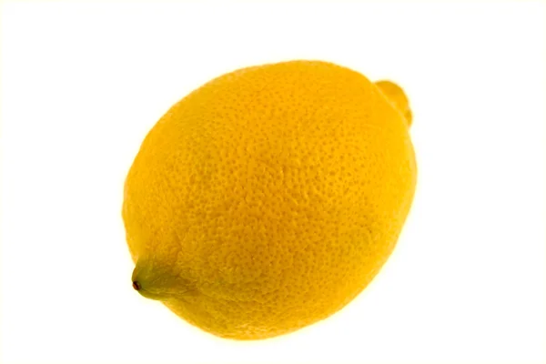 Isolerade citron Stockbild