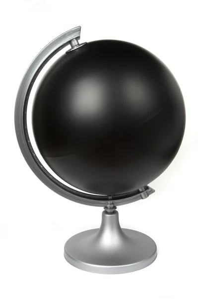 Globe noir blanc — Photo