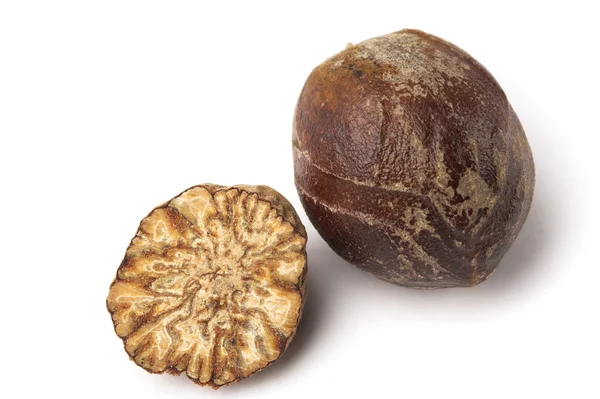 2 nutmegs — 스톡 사진
