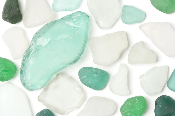 Pedras de vidro — Fotografia de Stock