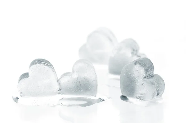 Ice hearts — Stock Photo, Image