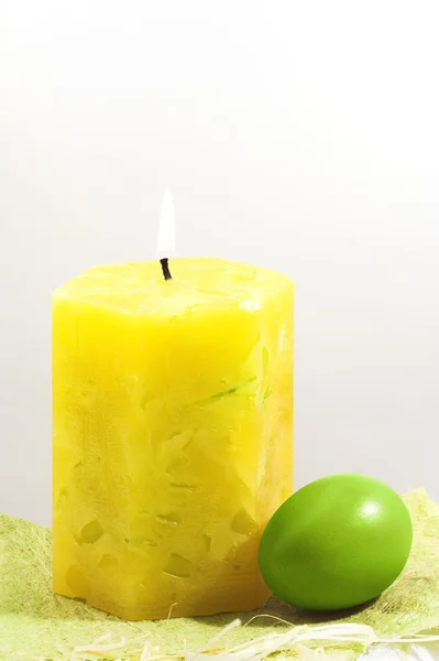 Пасхальная свеча — стоковое фото