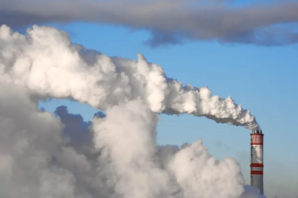 stock image A smoking chimney