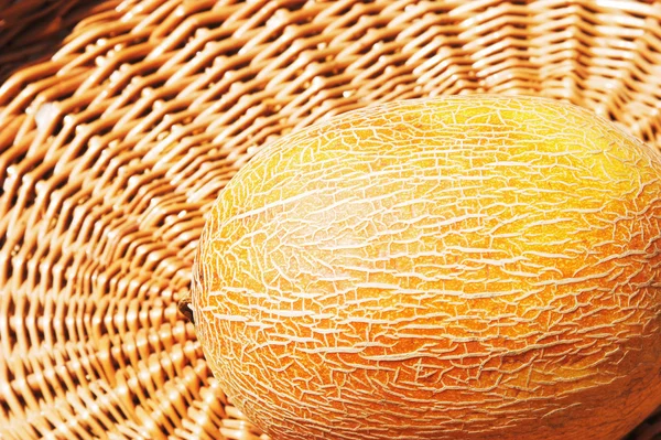 Oranje meloen — Stockfoto