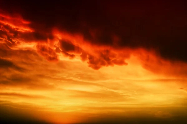 劇的な雲 — ストック写真