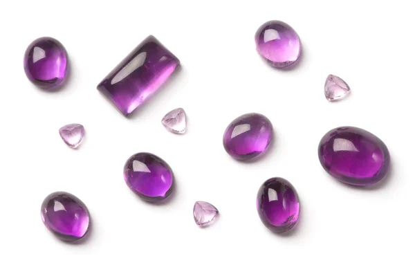 Amethyst gems — Stock Photo, Image