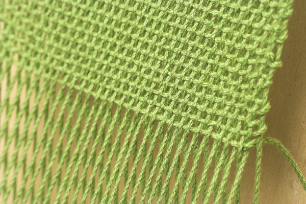 Weaving close-up — Stock Photo, Image