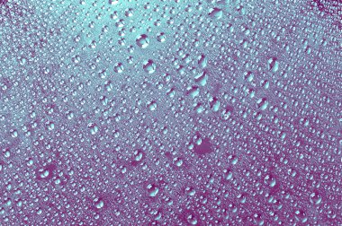 Purple-blue water drops clipart