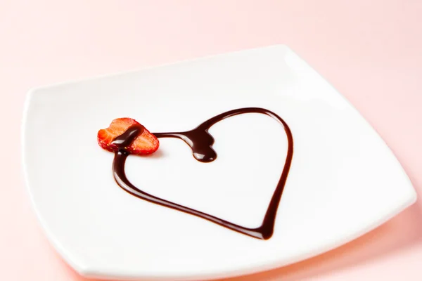Love dessert — Stock Photo, Image