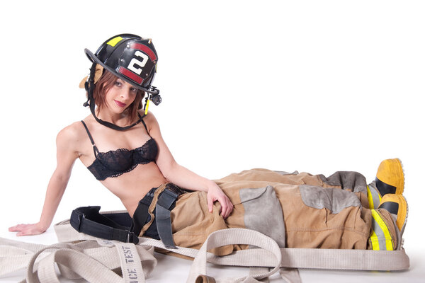 Sexy Female Firefighter