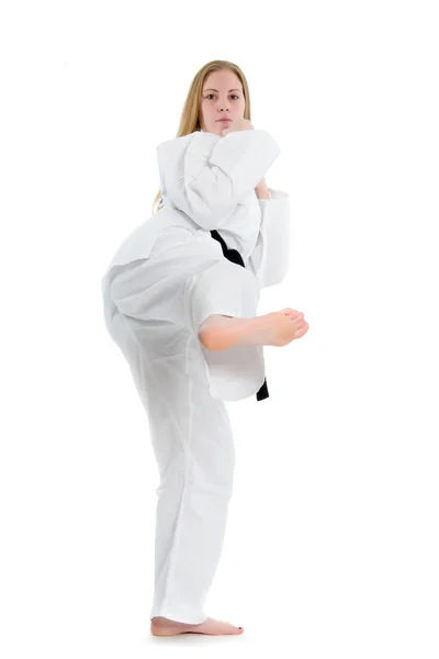 Martial Arts Woman — Stock Photo, Image