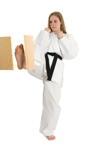 Martial Arts Woman — Stock Photo, Image