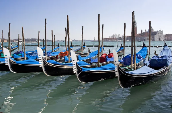 Gondola, Veneza (Itália ) — Fotografia de Stock