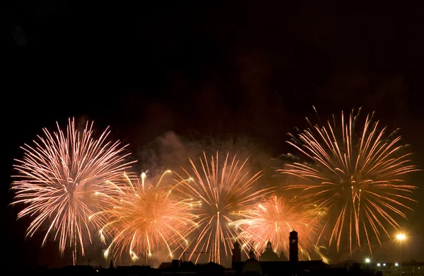 Celebración de fuegos artificiales — Foto de Stock