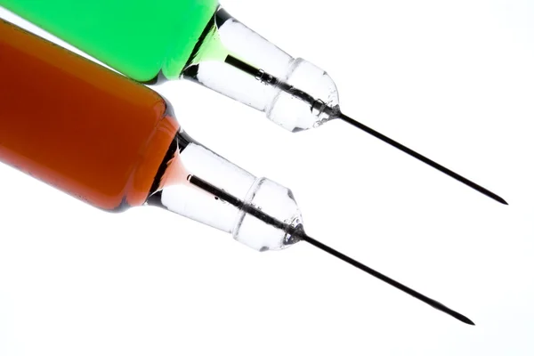 Syringes view — Stock Photo, Image