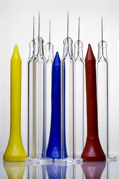Syringes view — Stock Photo, Image