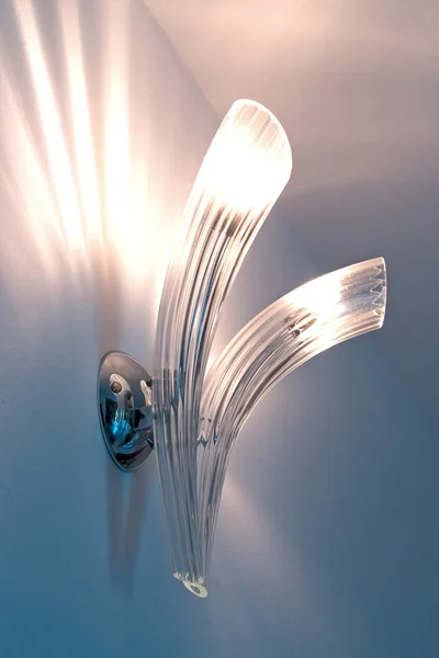 White wall lamp — Stock Photo, Image