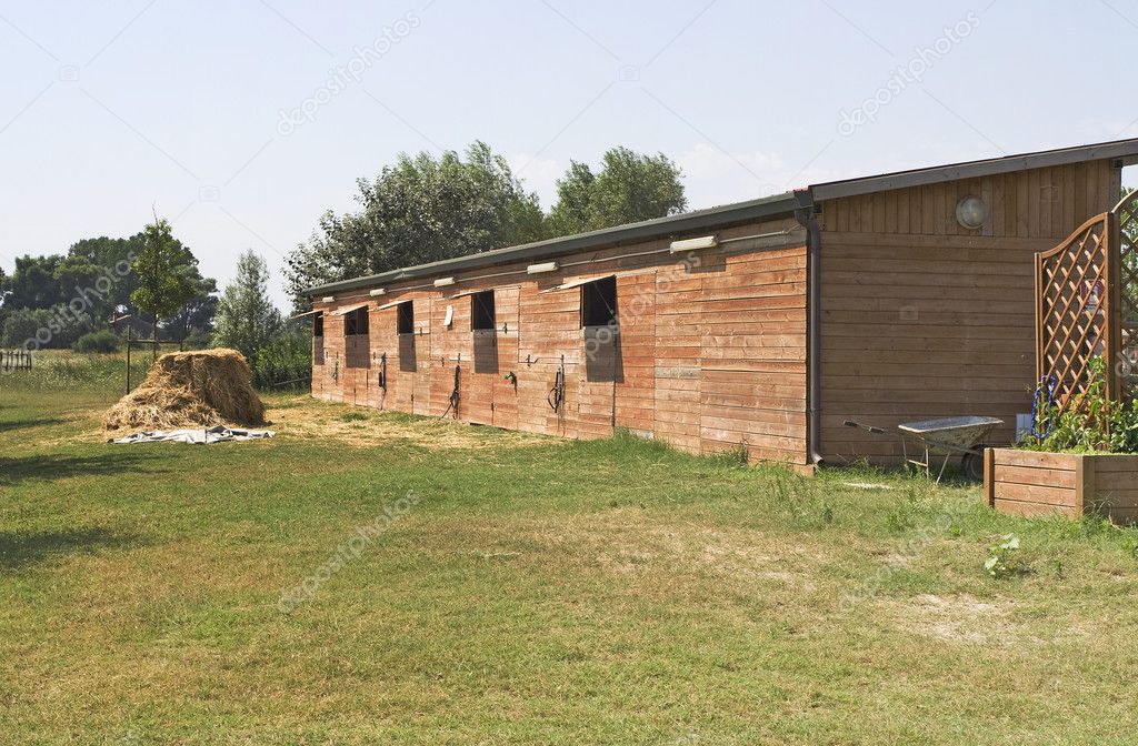 Horse stable — Stock Photo © cheyennezj 1406308