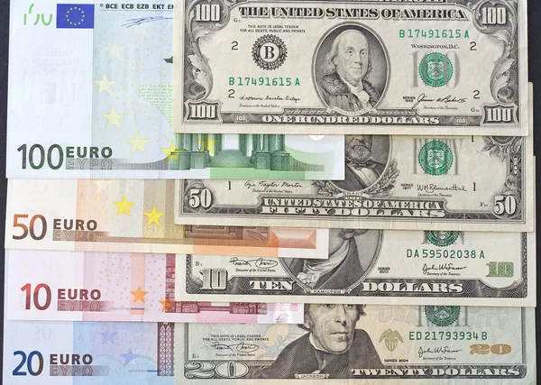 Internationell valuta — Stockfoto