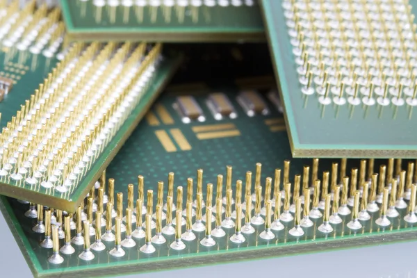 Mikro procesor komputera — Zdjęcie stockowe