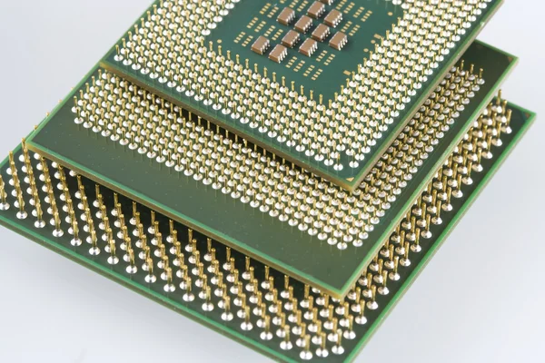 Micro processor van de computer — Stockfoto