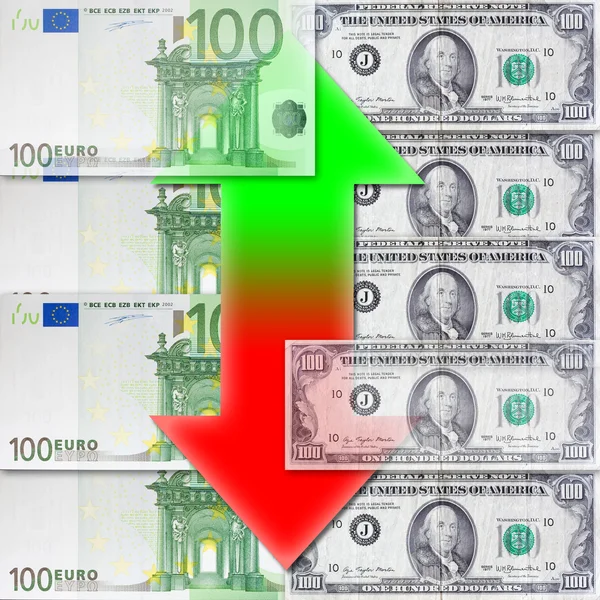 Wechselkursschwankungen — Stockfoto
