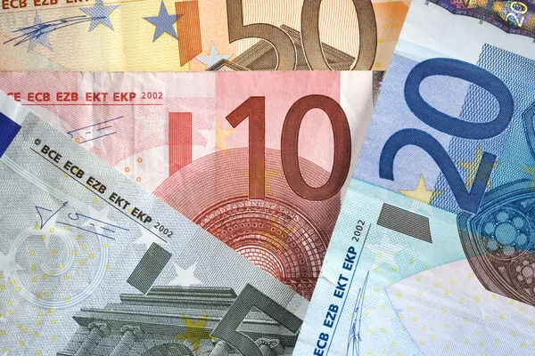 Pozadí eura — Stock fotografie