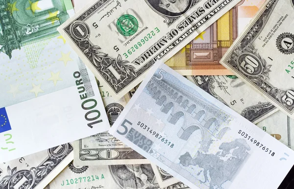 Internationell valuta — Stockfoto